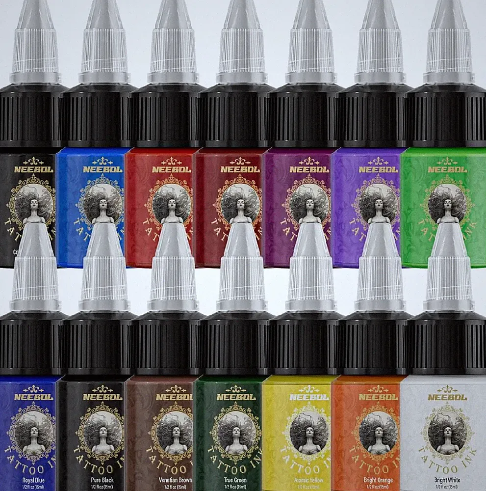 Multicolor Ink Bottle