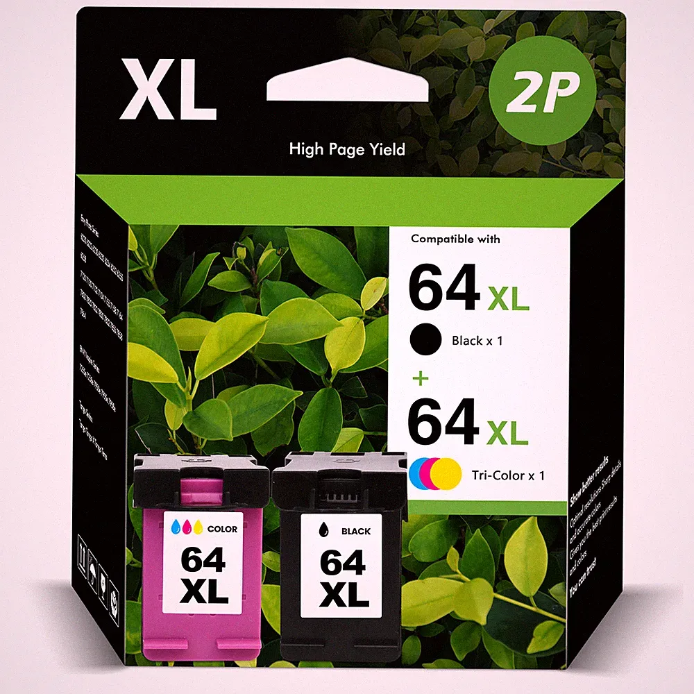 64 XL Ink Cartridge for HP 64XL ENVY 5542 6255 6258 7130 7132 7164 7858 7855 lot