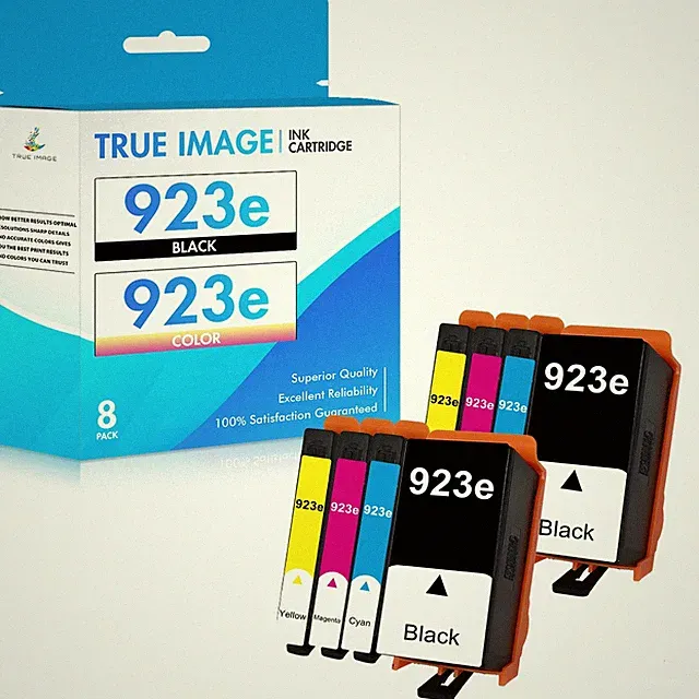 923XL 923e Ink Cartridges fits for OfficeJet Pro 8120e 8130e Ink with Chip Lot