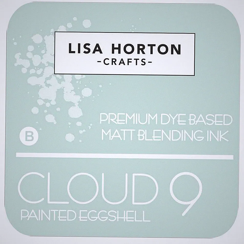 Lisa Horton Crafts Cloud 9 Dye Based Matte Blending Ink Pad-Painted Eggshell