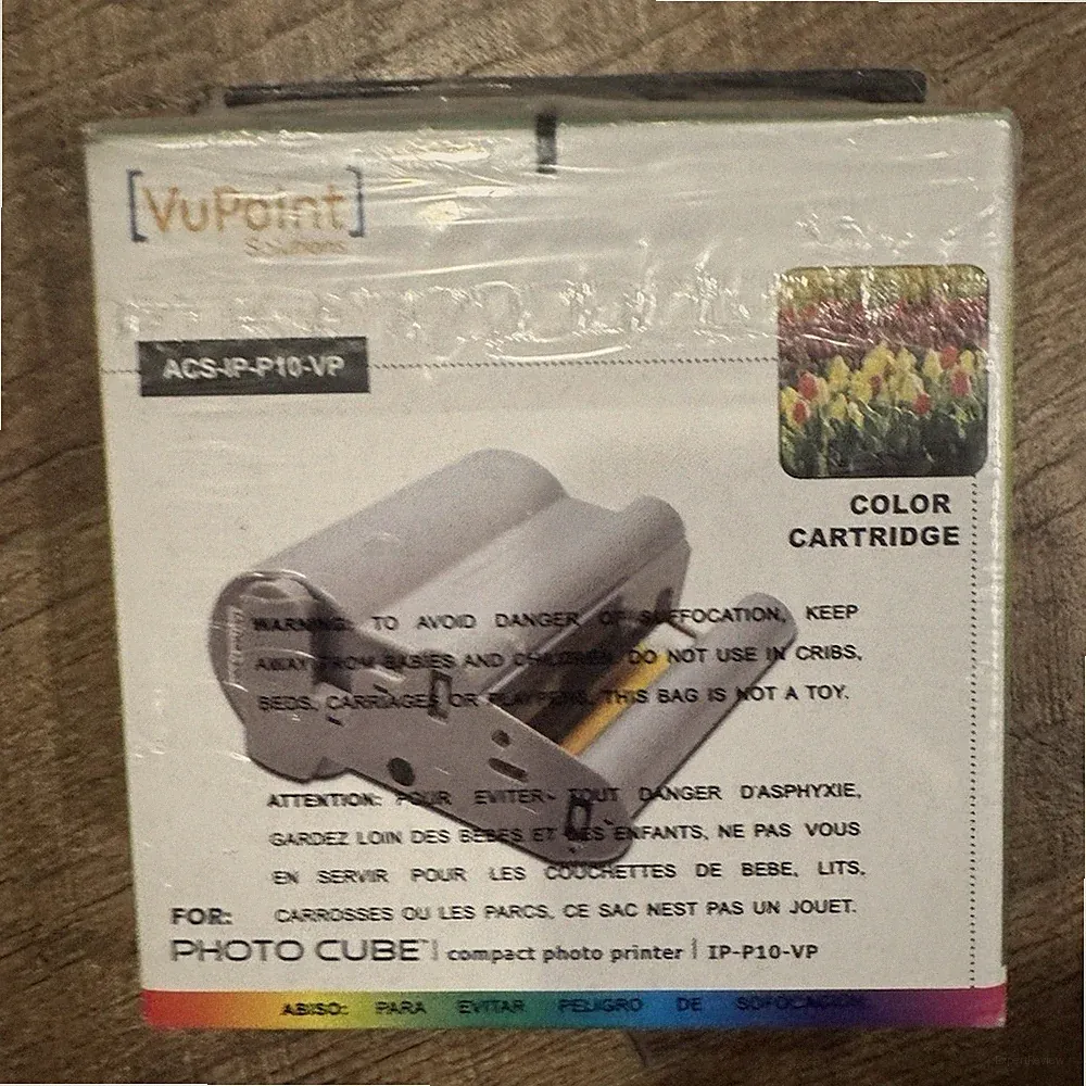 VuPoint Solutions Photo Cube Color Cartridge Ink ACS-IP-P10-VP Dye Sublimation